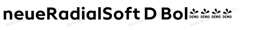 neueRadialSoft D Bol字体转换